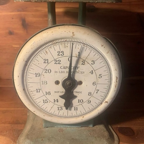 Vintage American Steel Products Co. 24lb Scale- Working- Barn Find! - Picture 3 of 13